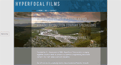 Desktop Screenshot of hyperfocalfilms.com