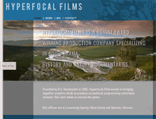 Tablet Screenshot of hyperfocalfilms.com